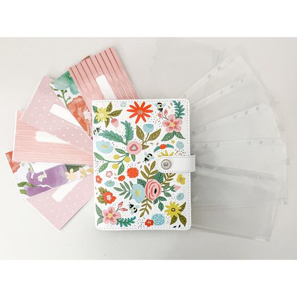 A6 Budget Binder, Cash Envelopes, Reusable Tracker Sheets, Money Binder - Picture 4 of 10